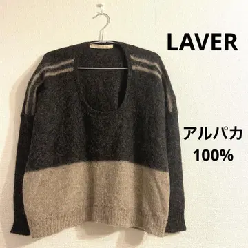 [ LAVER ] 알파카 100% 스웨터