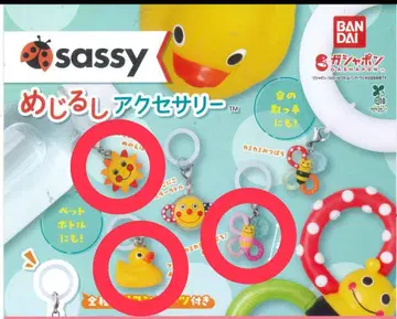 메루카리 택배 sassy 사시 메지루시 액세서리 가챠 벌꿀 그림책