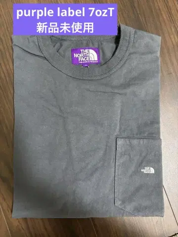 THE NORTH FACE purple label 7oz T 새상품