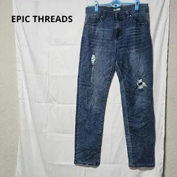 EPIC THREADS [18] 데미지 데님 팬츠