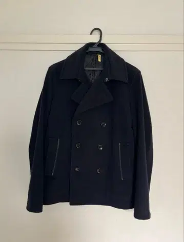 ABAHOUSE 남성용 P 코트 숏 기장