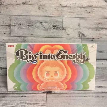POP MART Big into Energy 봉제 인형 슈링크 포함