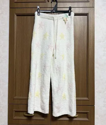 젤라또피케 플리스 별 패턴 룸웨어 팬츠