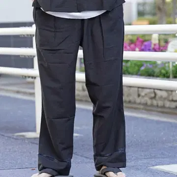 [인기] 잭 로즈 사이드 라인 이지 팬츠 자수 네이티브 무늬 M