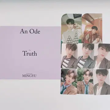 seventeen 트레이딩 카드 민규