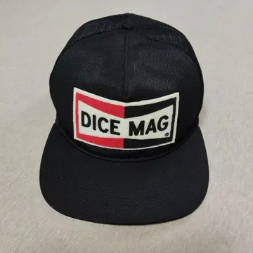 안팔 크리에이티브 DICE MAG 메쉬 블랙 캡 USA 제조