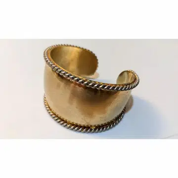 희소 [ 소와리 ] 트위스트 뱅글 ( gold x silver )