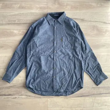 펜들턴 PENDLETON 긴팔 울 셔츠 블루 그레이 새상품급