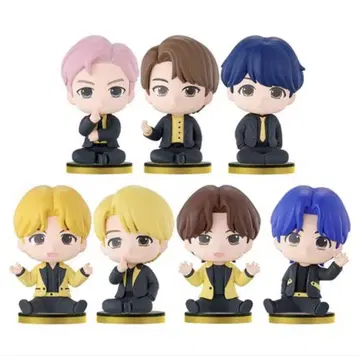 BTS의 TinyTAN 스와라세타이 vol.2 피규어 7개 세트