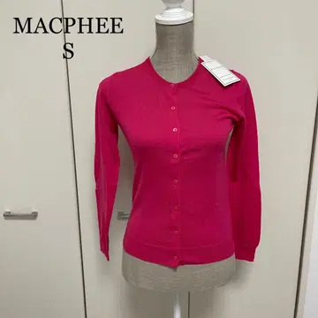 MACPHEE S 가디건 미사용 새상품 택 포함