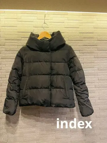 인덱스 다운 자켓 여성용 M 사이즈 블랙