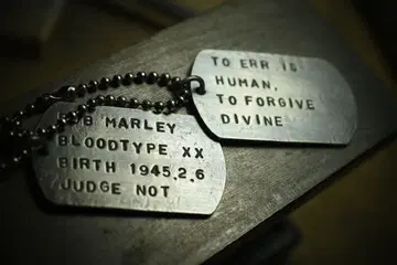 silver 950 [1장] dog tag handmade