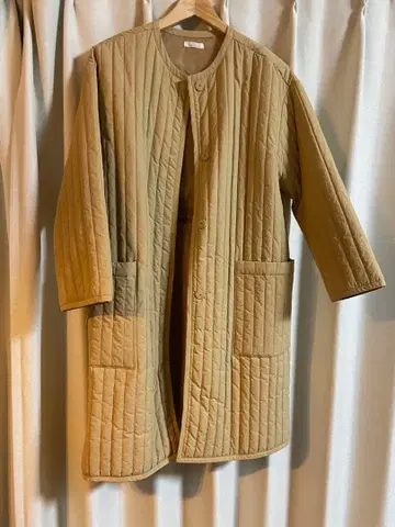 URBAN RESEARCH ITEMS 퀼팅 자켓 베이지