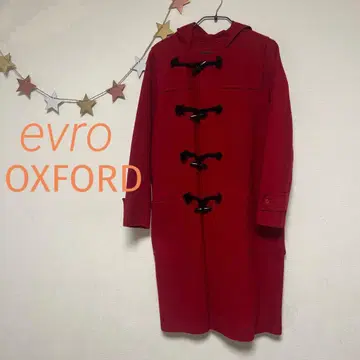 [ 세일 특가 ] 옥스퍼드 evro 더플 코트 빨간색