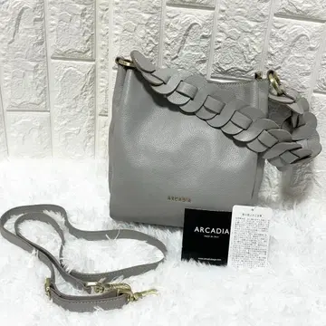 ARCADIA 그레이 원숄더백 2웨이 택 포함