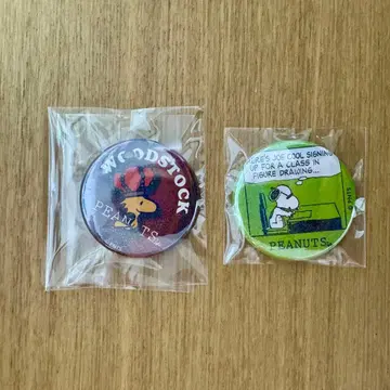 피넛 카페 캔뱃지 세트