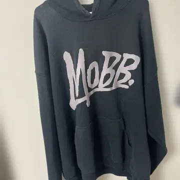 MOBB 블랙 후드티