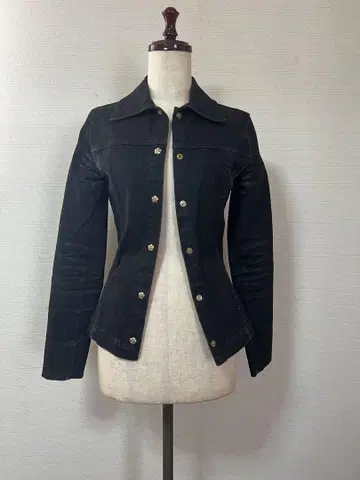 CLATHAS 클레이서스 블랙 데님 자켓 38