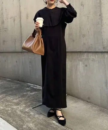 capricieux le'mage 케이프 가디건 SET 원피스