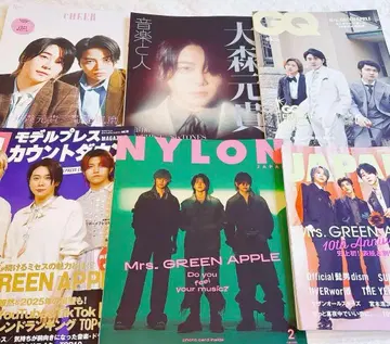 낱개 판매 가능 미세스 그린애플 오오모리 모토키 잡지