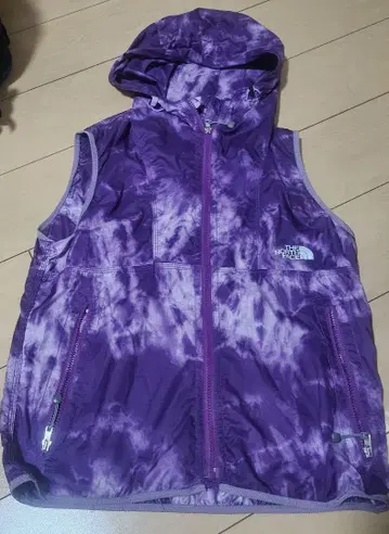 할인! THE NORTH FACE 보라색 마운틴 후드티 여성 M