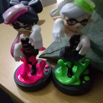 스플래툰 amiibo 2개 세트