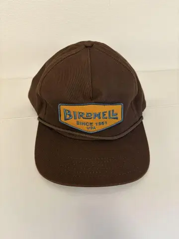 BIRDWELL 브라운 캡 USA 제조