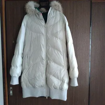 츠모리치사토 롱 다운 자켓