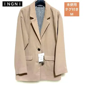 미사용 택 포함 INGNI 베이지 테일러드 자켓 M