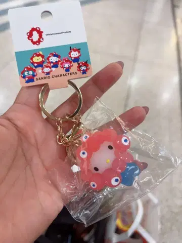 먀쿠먀쿠 변신 산리오 키링 클리어 컬러 먀쿠먀쿠 산리오