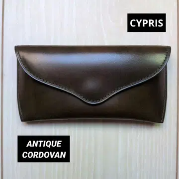 미사용급 CYPRIS 키프리스 코인 케이스 앤티크 코도반 카키