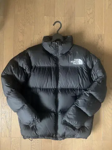 THE NORTH FACE 블랙 다운 자켓 눕시 M