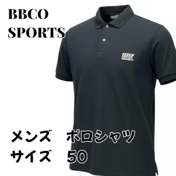 BBCO SPORTS 비비코스포츠 피케 셔츠 블랙 사이즈 50 LL