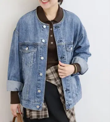 저널 스탠다드 데님 자켓