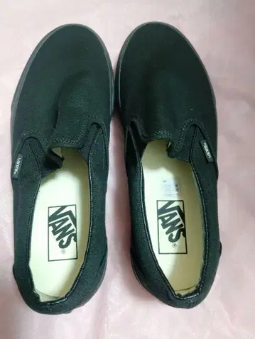 VANS 블랙 슬립온