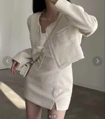 아이보리 셋업 여성용