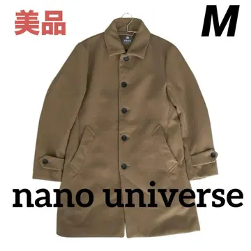 새상품급 nano universe 스텐카라 코트 남성용 아우터 카멜 M