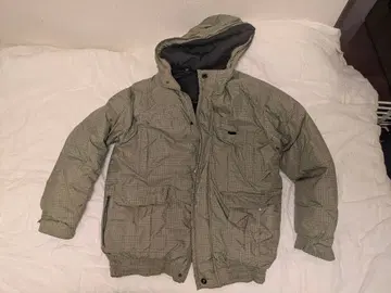 DC 후드 부착 다운 자켓 L