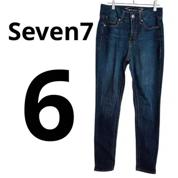 Seven7 [ 6 ] 하이라이즈 스키니 데님 청바지