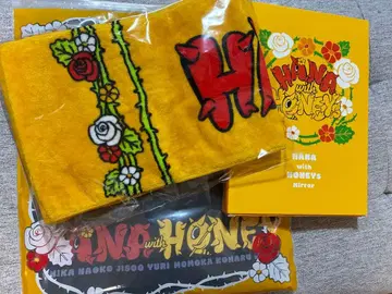 HANA 타월 T셔츠 거울 세트 HONEYS