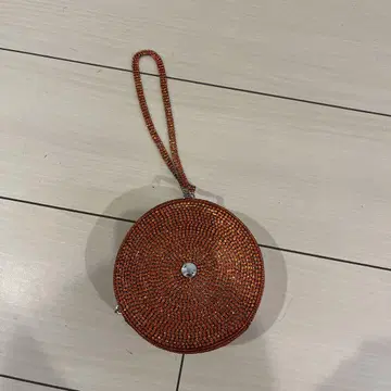 오렌지 스톤 장식 라운드 백