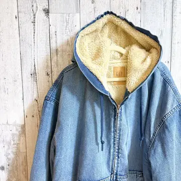 GAP 데님 보아 안감 자켓