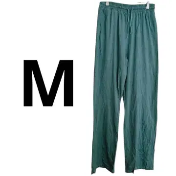 [ M ] 터콰이즈 캐주얼 팬츠