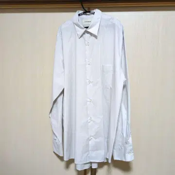 MARKAWARE 화이트 긴팔 셔츠