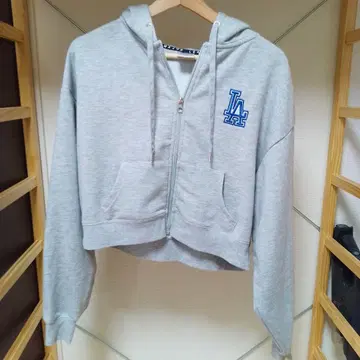 LA 자수 그레이 L 사이즈 후드티 다저스 오타니 쇼헤이
