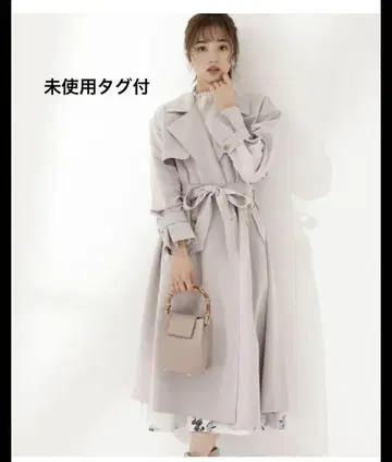 볼륨 슬리브 드레이프감 트렌치코트