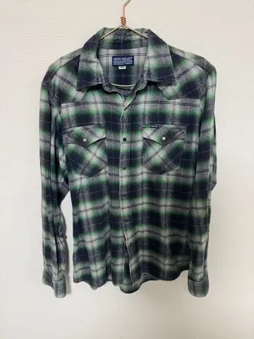 아이언 하트 L 플란넬 셔츠 iron heart large