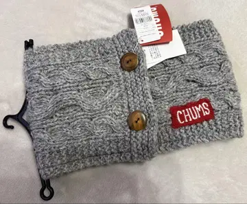 [ 미사용 새상품 컨디션 최상 ] 참스 네팔 니트 넥워머 (그레이)