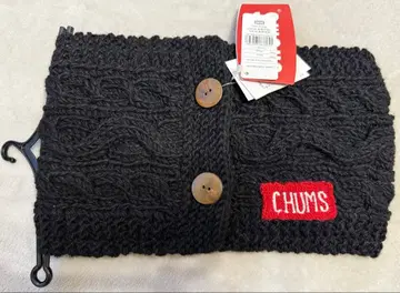 [ 미사용 새상품 컨디션 최상 ] 참스 네팔 니트 넥워머 (블랙)