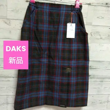 DAKS 새상품 울 100% 스커트